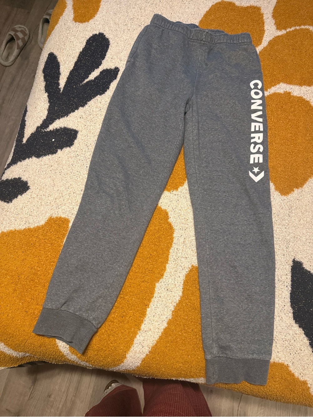 Converse Gray Kids Logo Joggers
